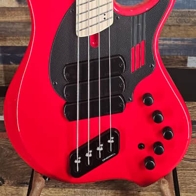 Dingwall Combustion NG3 4-string, Fiesta Red, New 2026 Hardware - IN STOCK image 6