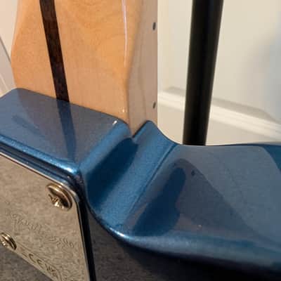 Squier Paranormal Cabronita Telecaster Thinline - Lake Placid Blue (Plastic Still On It) image 9