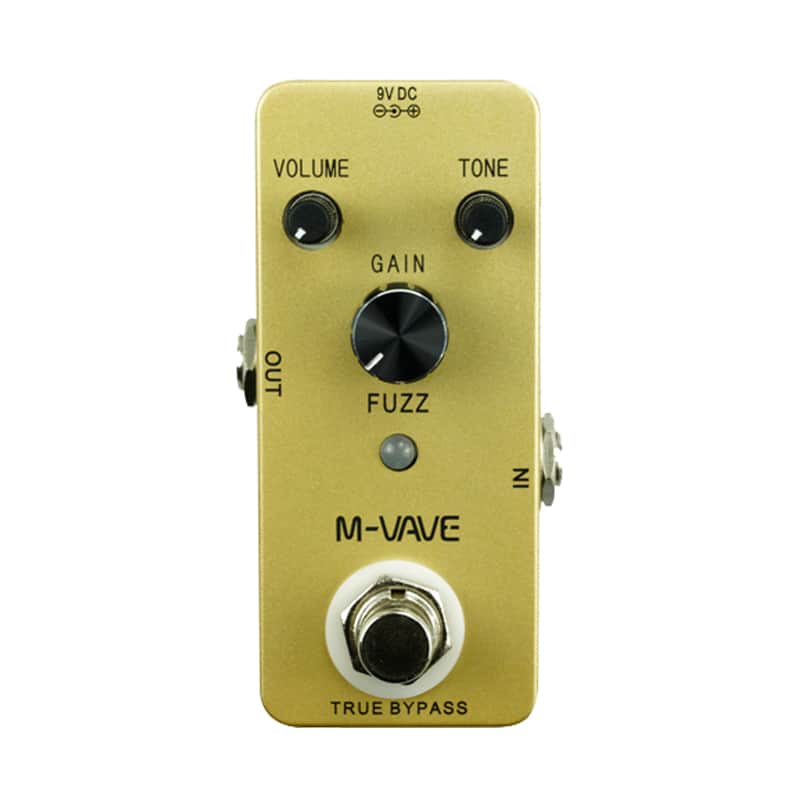 price included tax from CN to USA-M-vave Vintage Fuzz Pedal True Bypass Free Shipment image 1