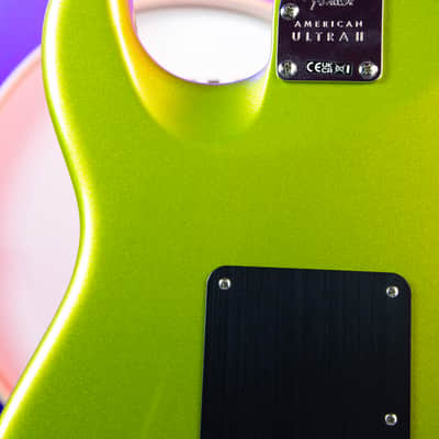 Fender American Ultra II Stratocaster HSS with Maple Fretboard 2024 - Solar Flare image 7