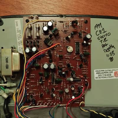 Analogman Modded Boss CE-1 Chorus Ensemble 1976 - 1977 - Grey image 2