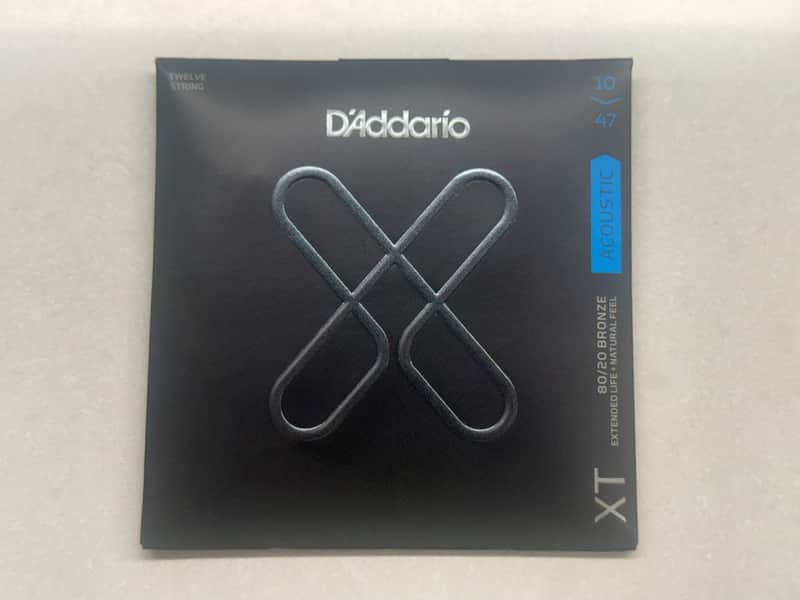 D’Addario  XT 80/20 Bronze 12-String 10-47 SET image 1