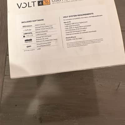 Universal Audio Volt 476 USB-C Audio Interface 2021 - Present - Tan / Gray image 2