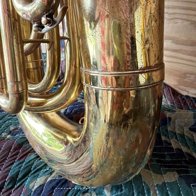 Conn 10J Tuba 1962 - Brass Lacquer image 8