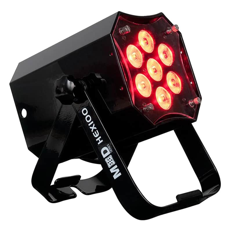 Immagine American DJ MOD940 HEX100 Modular LED Par Can 7x15-Watt RGBWA+UV Light - 1