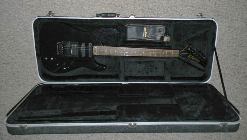 Kramer Baretta Infinity Sustainer Rare 1999 Model Black Platinum