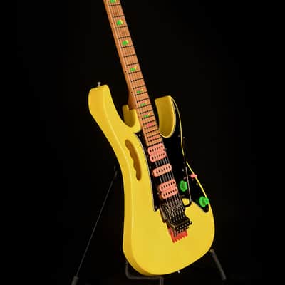 Ibanez JEM777-DY Steve Vai Signature with Edge Tremolo 1988 - Desert Sun Yellow image 3