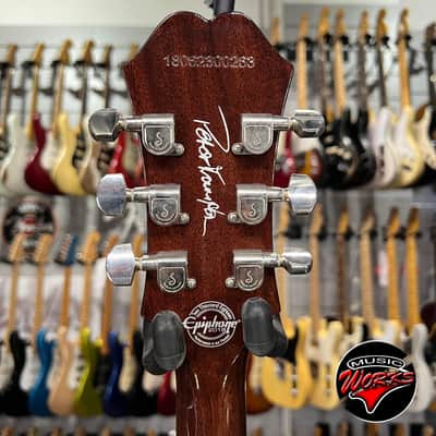 Epiphone Peter Frampton 1964 Texan Limited Edition Faded Vintageburst image 9