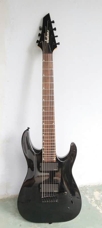 Jackson JS 227 Back Gloss - 7 String - Upgrades - EMG Hipshot Etc image 1