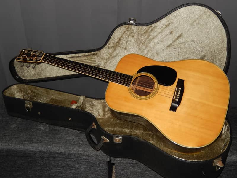 MADE IN JAPAN 1977 - YAMAKI YM800 - WONDERFUL - MARTIN D35 CLASS - ACOUSTIC GUITAR image 1