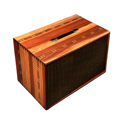 Exclusive Ashen Redwood Resonance 110D Detuned Guitar Cabinet imagen 6