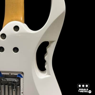 1998 Ibanez JEM7V-WH Steve Vai Signature with Ebony Fretboard - x14098 image 14