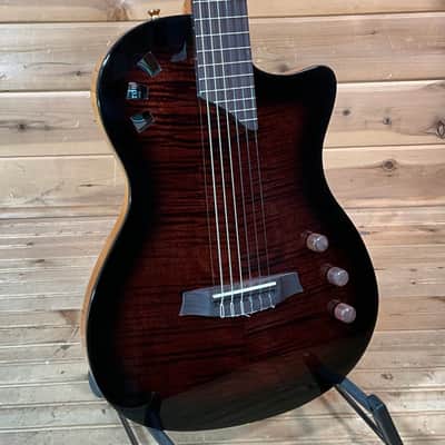 Cordoba Stage Nylon String Electric Guitar - Edge Burst image 1