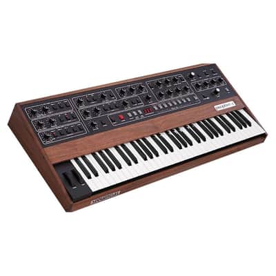 Sequential Prophet-5 Five-Voice Analog Poly Synthesizer with Knob-Per-Function Front Panel and 40-Program Sound Set image 3