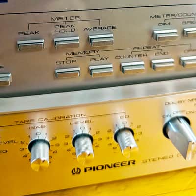 Pioneer CT-F 1250 - Excellent!! condition, [REFURBISHED - $240!] -- fully functioning monster, with extra tapes image 7