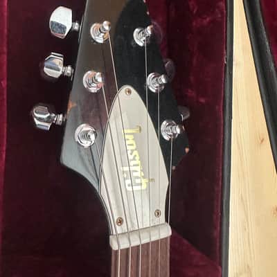 Gibson Custom Shop Kirk Hammett Signature Flying V (Aged) 2012 - Aged Ebony image 2