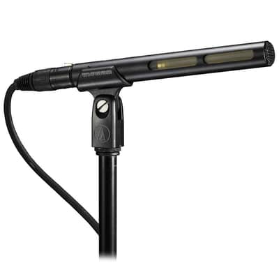 Liquid Audio Audio Technica AT875R Line + Gradient Condenser Microphone Bundle w/Pig Hog PHM10 8mm Mic Cable Polishing Cloth image 3