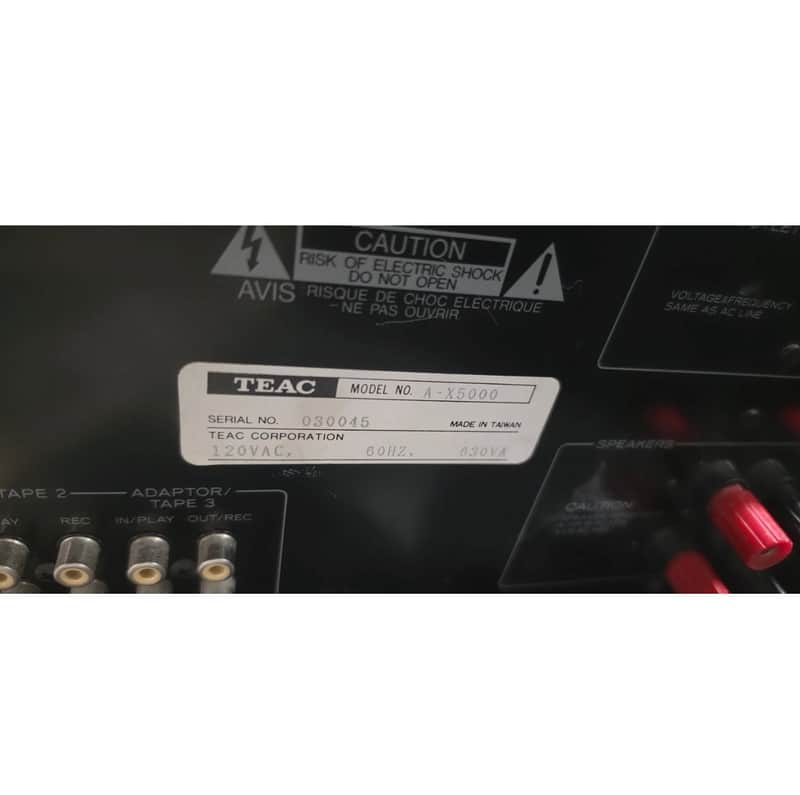 TEAC A-X5000 AUDIOPHILE DC Integrated Stereo Amplifier FRESH