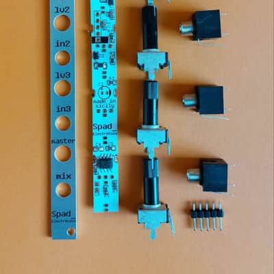 DIY kit 2hp Mixer 3ch eurorack diy kit image 1