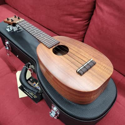 Kamaka HP-1 Pineapple Ukulele with Case 2025 - Solid Koa image 5