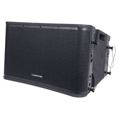 ZS-112BPW-PAIR | ZETHUS Series Pair of 12” Powered 2-Way Line Array Loudspeaker System w/ Two Titanium Compression Drivers, Onboard DSP, Black image 4