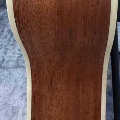 Dowina Mahogany Bona Vida - Cedar/Mahogany Parlor Sized Acoustic Guitar with Hardshell Case image 11