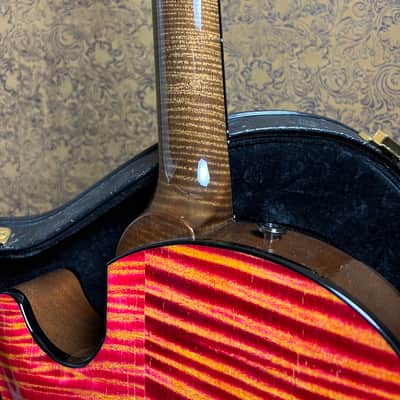 PRS Private Stock Singlecut Archtop 2022 Natural Bearclaw Spruce Top and Raspberry Lemonade Maple Back image 23