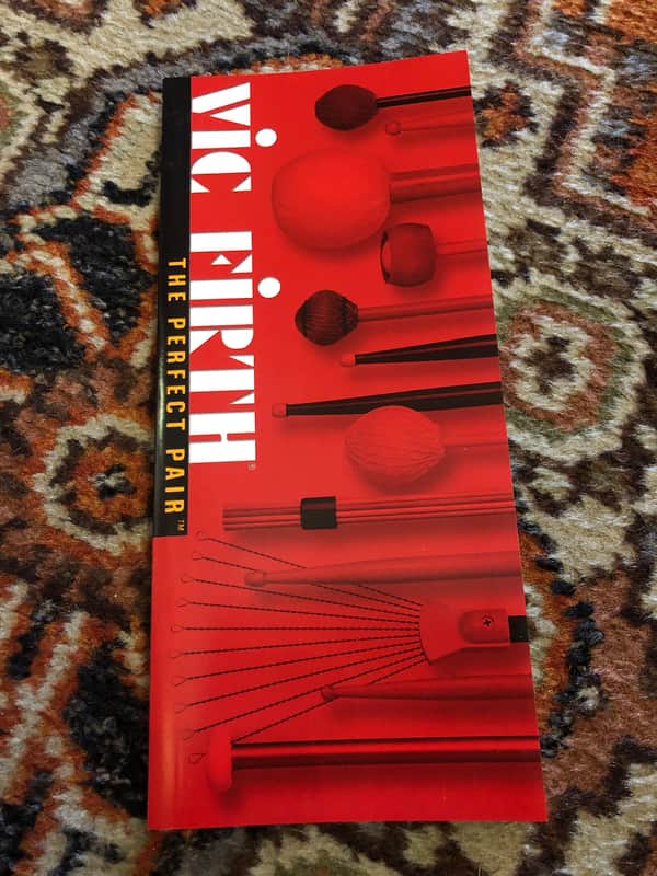 Vic Firth Drum Stick and Percussion Product Catalog 2004 image 1