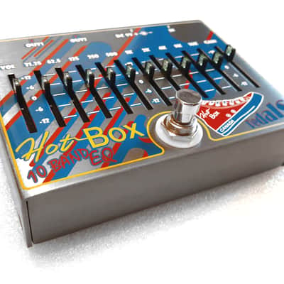 Hot Box Pedals HB-10 EQ 10 Band EQ Vers 3.0 Guitar Effect Pedal with Volume/Gain | Special 63.80 image 3