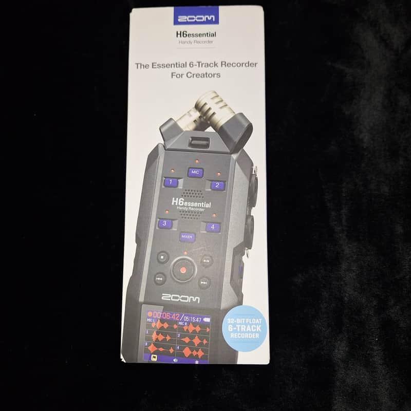 Zoom H6essential Portable Recorder 2024 - Present - Black image 1