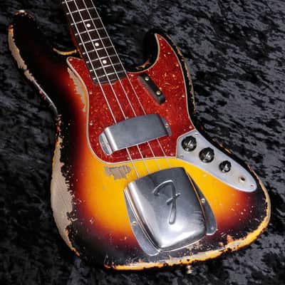 FENDER CUSTOM SHOP Master Built Series 60 JAZZ BASS Heavy Relic by Dale Wilson Sunburst [DW2068] (03/18) image 7