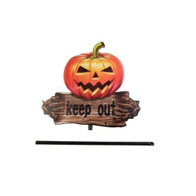 Europalms Halloween Bodenstecker Kürbis 50cm - Halloween Decoration image 2