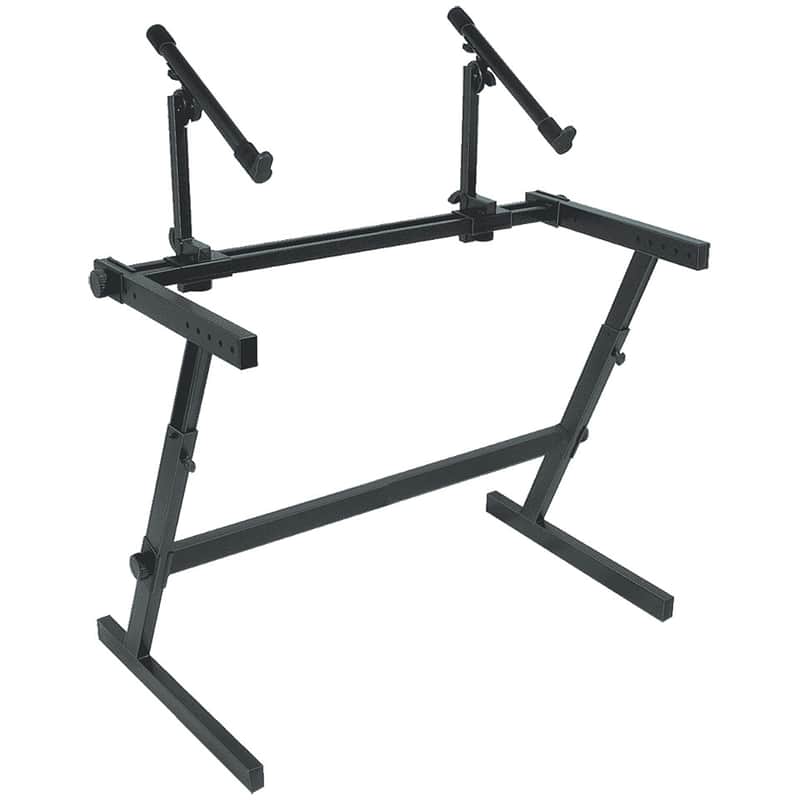 Quik-Lok Z726L Z-Style 2-Tier Keyboard Stand image 1