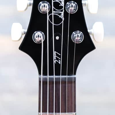 PRS SE 277 Baritone 27.7" Scale Charcoal Burst Electric Guitar w/Bag #H066569 image 7