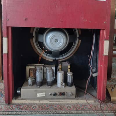 1960s SELMER TRUVOICE automatic Selector Tone - red and cream - The Beatles era 60s image 5