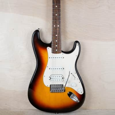 Fender Standard Stratocaster HSS 2005 Sunburst MIM w/ Gig Bag image 2