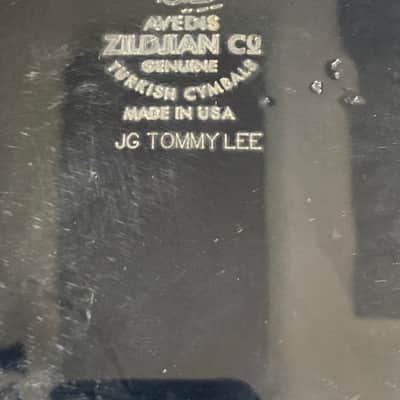 Tommy Lee's, Mötley Crüe, Zildjian - Prototype Engraved 9.5" Zil-Bell, Tommy Lee Bell Cymbal 1254g 2007 image 2