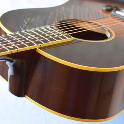Gibson J-55 1939 Faded Vintage Sunburst image 10
