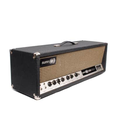 Sunn - 1200S Bass Amp Head w/Cover and Footswitch VINTAGE image 6