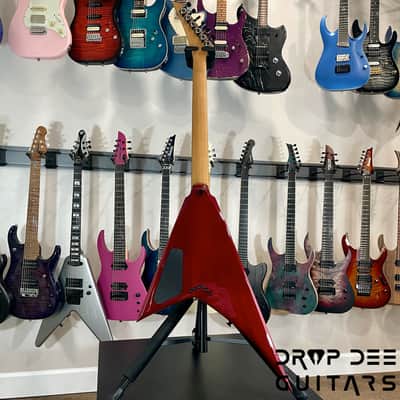 Jackson USA Custom Shop Special Edition Randy Rhoads Electric Guitar w/ Case-Trans Red Burst image 14