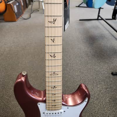 New PRS Paul Reed Smith Silver Sky Electric Guitar, Maple Fretboard - Midnight Rose w/ PRS Premium Gigbag image 5
