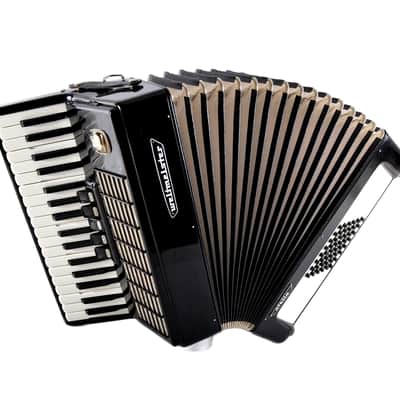 German Made Top Quality Accordion Weltmeister Stella - 48 bass, 5 registers + Original Hard Case & Straps included image 11