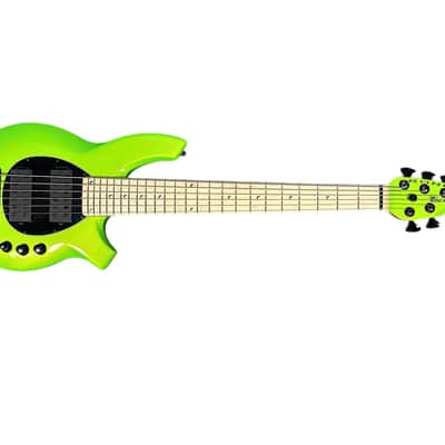 Ernie Ball Music Man Bongo 6 HH, Mantis Green / Maple *IN STOCK* image 6