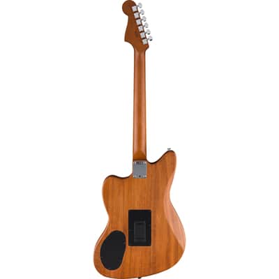 Fender Acoustasonic Standard Jazzmaster Aged Natural - Acoustic Guitar image 1