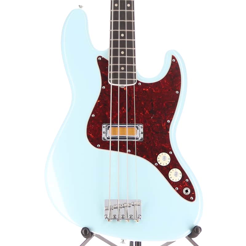 Fender Gold Foil Jazz Bass, Sonic Blue, Professional Setup (B7) (96229) image 1