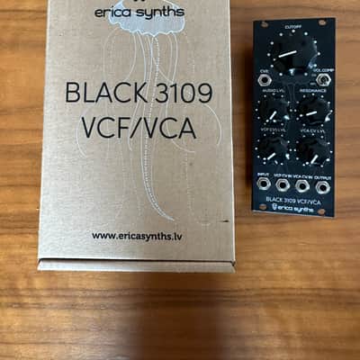 Erica Synths Black 3109 VCF/VCA 2022 - Black image 2