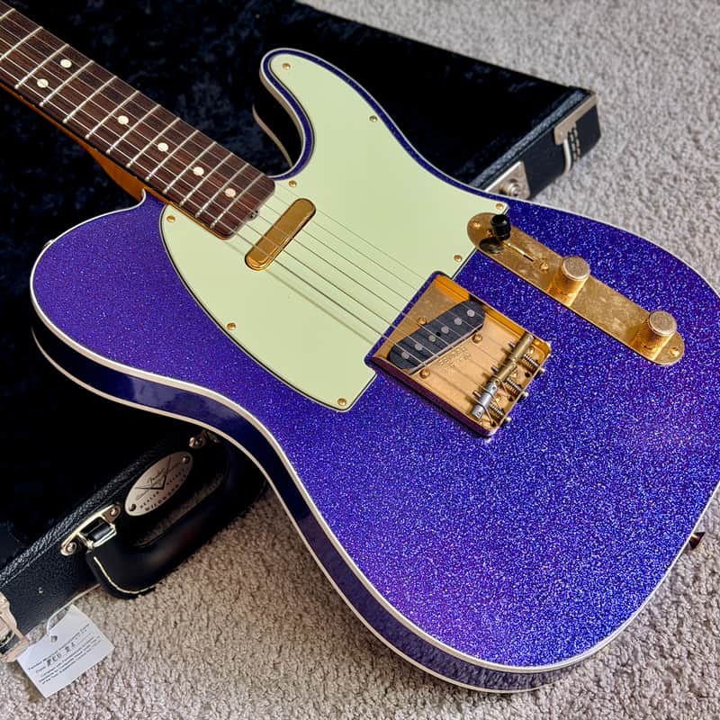 Fender CS "Wildwood 10" Telecaster Custom - Purple Sparkle with Josefina Pickups & John English Neck Profile