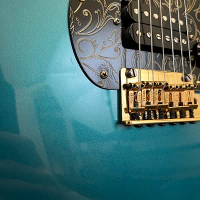 Fender 2017 Mod Shop Stratocaster Aqua Marine Metallic with Fender hardshell Case image 19