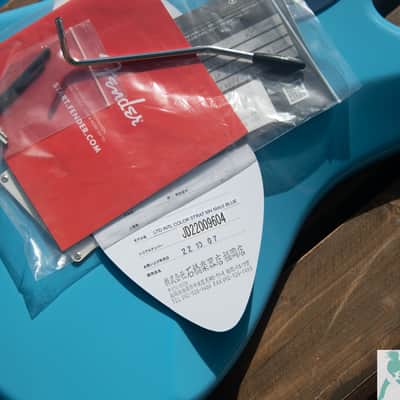 2022 Fender Stratocaster - PRO SET-UP! - Made in Japan - Limited International Color Stratocaster - Maui Blue image 6