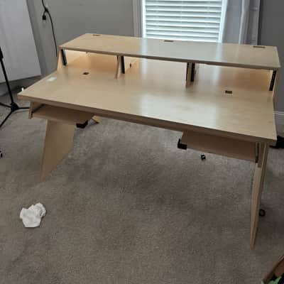 Output Defi Platform Desk 2021 - Natural Wood image 1